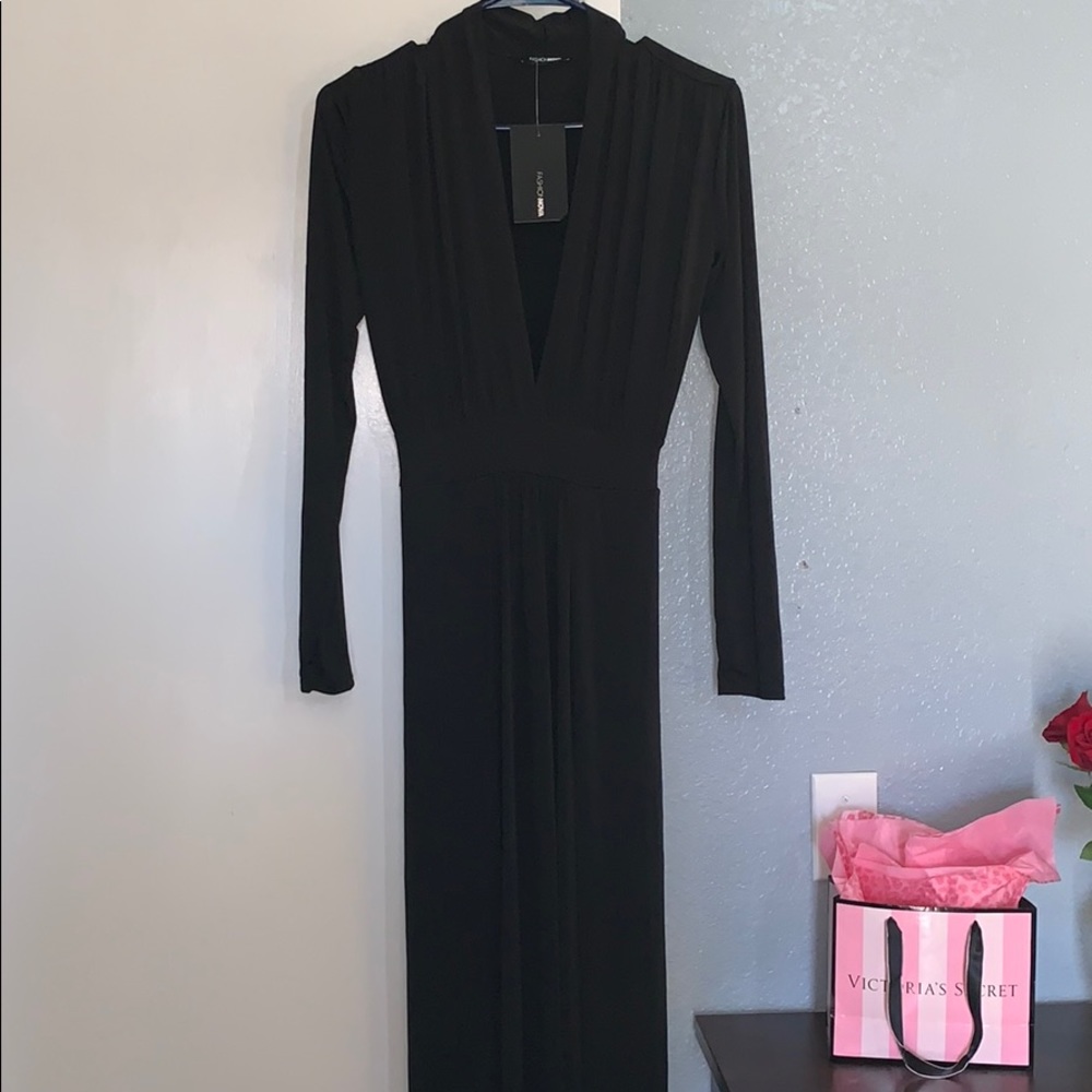 NWT Black long dress